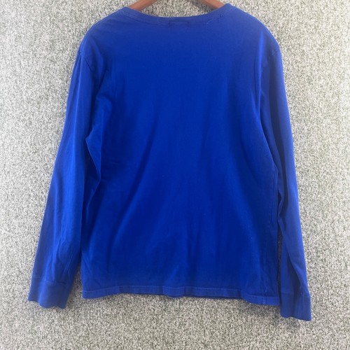 Polo Ralph Lauren Youth TShirt XL 18-20 Blue Long Sleeve Casual Classic Preppy - Picture 4 of 6