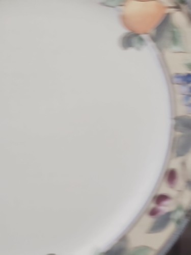 Mikasa Intaglio Garden Harvest Dinner Plates 11" Fruit Set of 4 - Picture 3 of 11