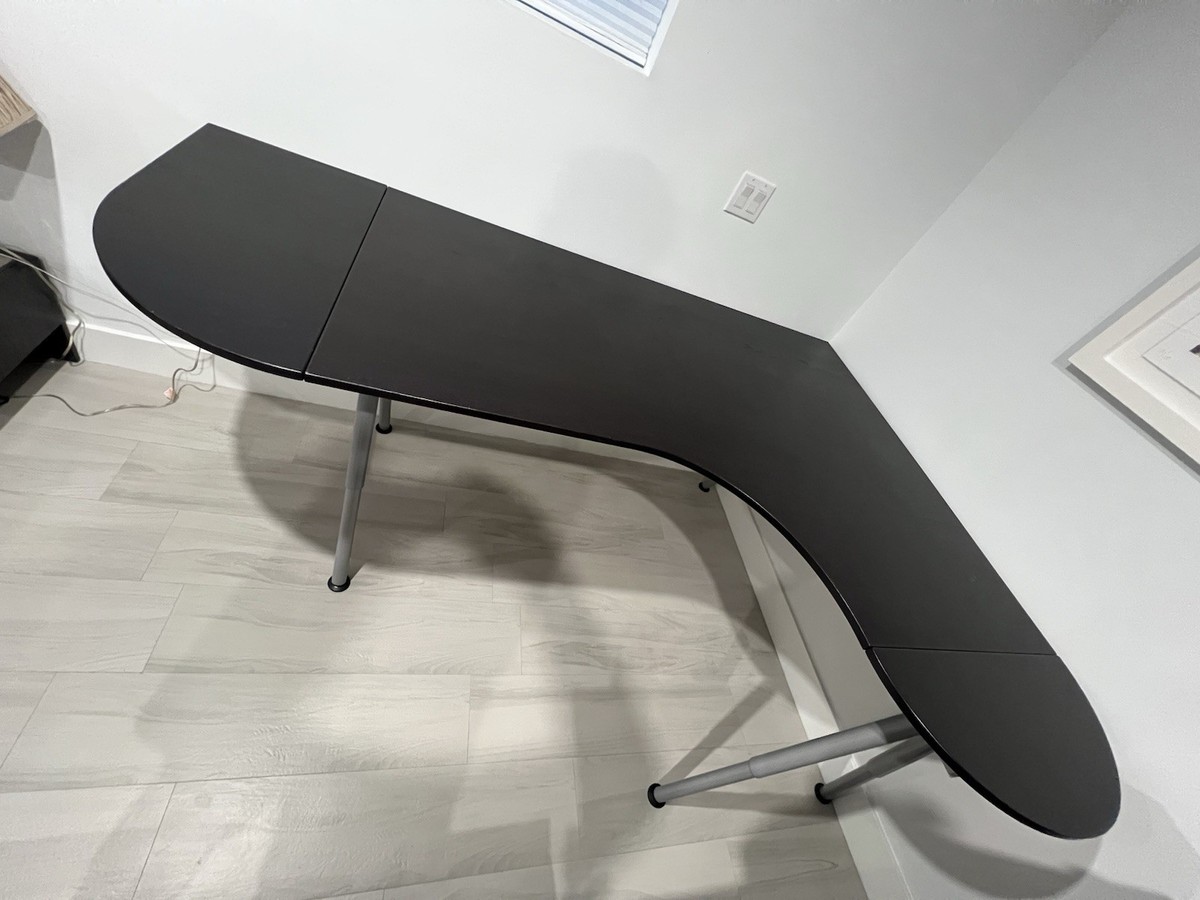GALANT IKEA DESK SYSTEM BLACK | eBay