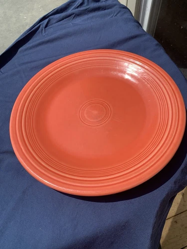 Fiesta Fiestaware Homer Laughlin -  10.5” Dinner Plate - Persimmon