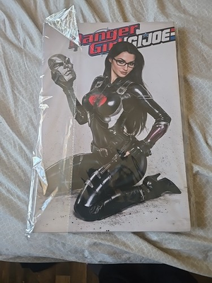 #ad Baroness Danger Girl GI Joe J.Scott Campbell Canvas Cover AI Slop by JS Campbell $49.99