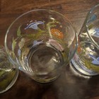Vtg MCM Dorthy Thorpe California flowers 3 LOT replacement glasses ~signed~ — photo 8