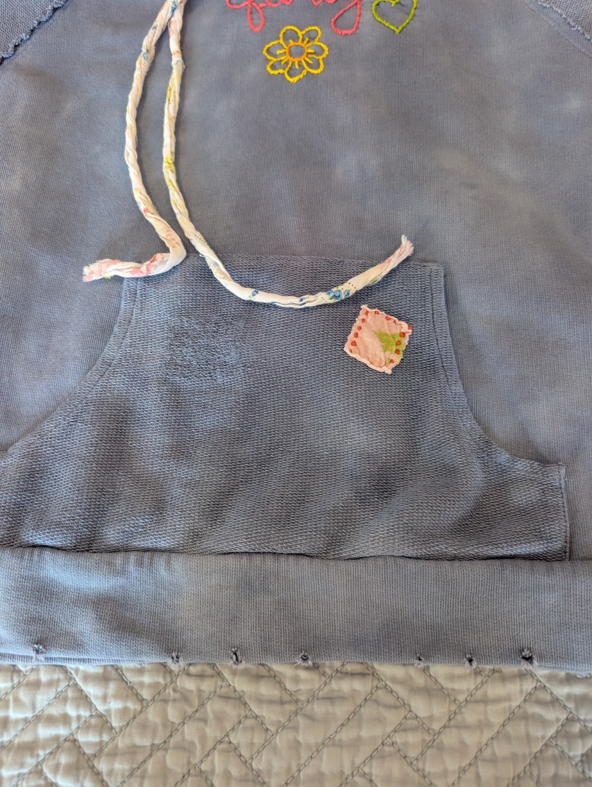 LoveShackFancy "Fancy" Embroidered Drawstring Swe… - image 6