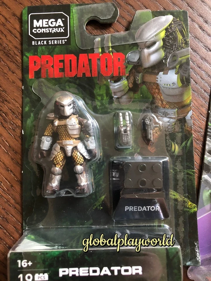 Mega Construx GNV41 Predator Collectible Building Toy Minifigures with Box - Image 2 of 2