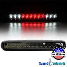 Fits 2007-2012 Chevy Silverado/Sierra LED 3rd Brake Light Third Stop Lamp Smoke