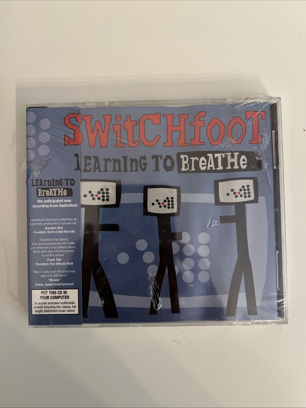 New and Sealed CD Album - Switchfoot - Learning to Breathe