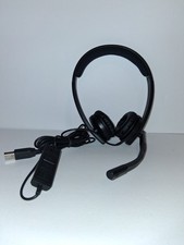 Logitech A-00064 Black Noise-Cancelling Mic USB Stereo Headset Works