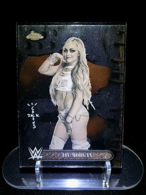 Liv Morgan WWE Topps Chrome Cactus Jack Wrestling Karte Diva