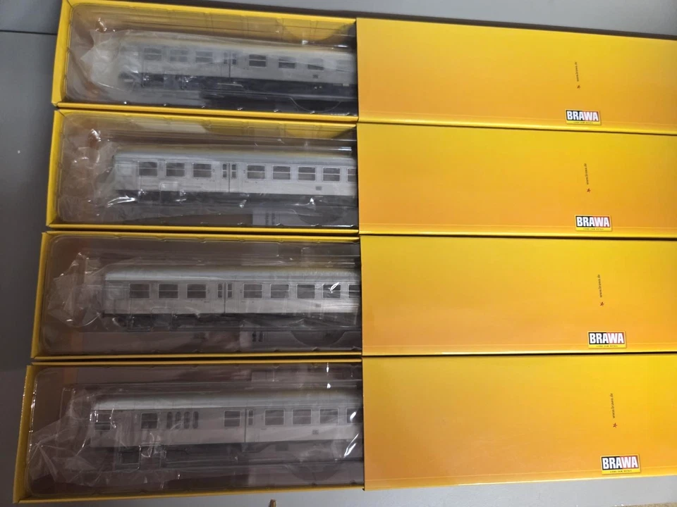 Brawa H0 4x SIlberlinge LED bel DB Ep. 3 46520 46521 46522 aus unserer Sammlung - Bild 2 von 2
