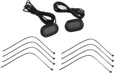 Custom Dynamics Plugz Smoke LED Antenna Hole Lights for 2006-2025 Harley Touring