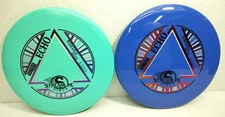 LOT of 2  STREAMLINE ECHO NEUTRON MIDRANGE DRIVER Disc Golf GREEN BLUE USA MADE