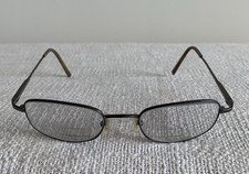 Hart Schaffner Marx 733 Gunmetal Eyeglasses Frames 52-21-145 Handmade in Japan