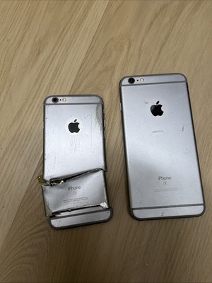 Lot Of 2 iPhones (iPhone 6S And 6S plus) Space Gray Untested AS-IS