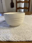 Vintage Ivory Beehive Bowl USA  ? Shawnee Or Scio