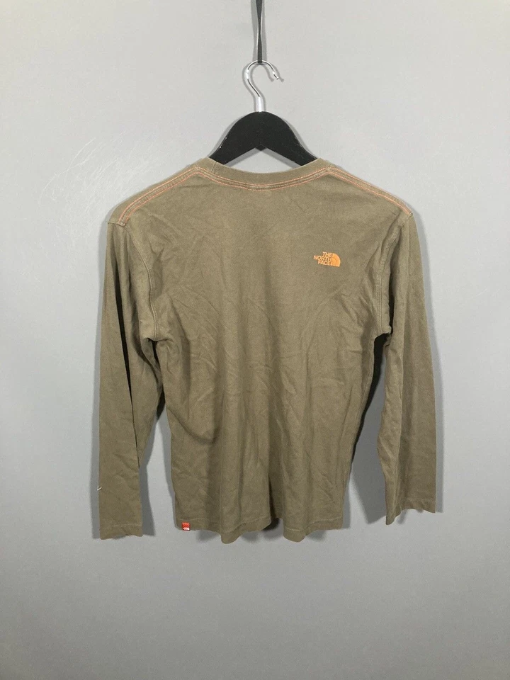 THE NORTH FACE LONG SLEEVE T-Shirt - Size L - Khaki - Great Condition - Boy’s - Image 3 of 3