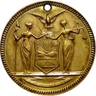 1888 Syracuse New York GAR Annual Encampment Token