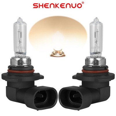 9012/HIR2 Halogen 55W Low-Beam Headlight Bulbs Bright White Glass Replacement WG