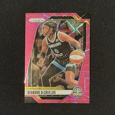 2024 Panini Prizm WNBA Diamond DeShields Pink Velocity Prizm #8 /79 Chicago Sky