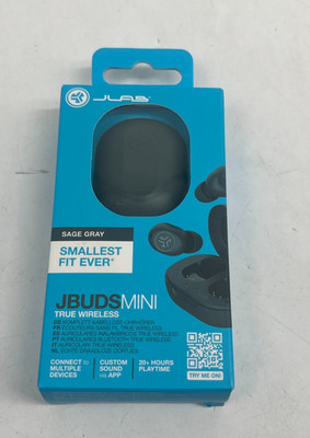 JLab JBuds Mini TWS Earbuds Salbeigrau In-ear Kopfhörer  #TK1238A