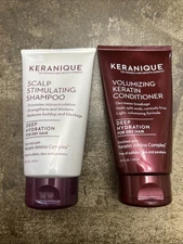 KERANIQUE Deep Hydration Hair Growth Shampoo Scalp Stimulating  & Conditioner