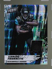 2017 Panini Day Rookie Materials Hyperplaid 1/1 Leonard Fournette #RC2 fm0