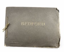 Antiguo libro de fotos de Bedford, Inglaterra por C.F. Fotos Timeo 16 negro/blanco 6x8