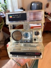 Polaroid 600 Transparent Demo Camera, EXTREMELY RARE