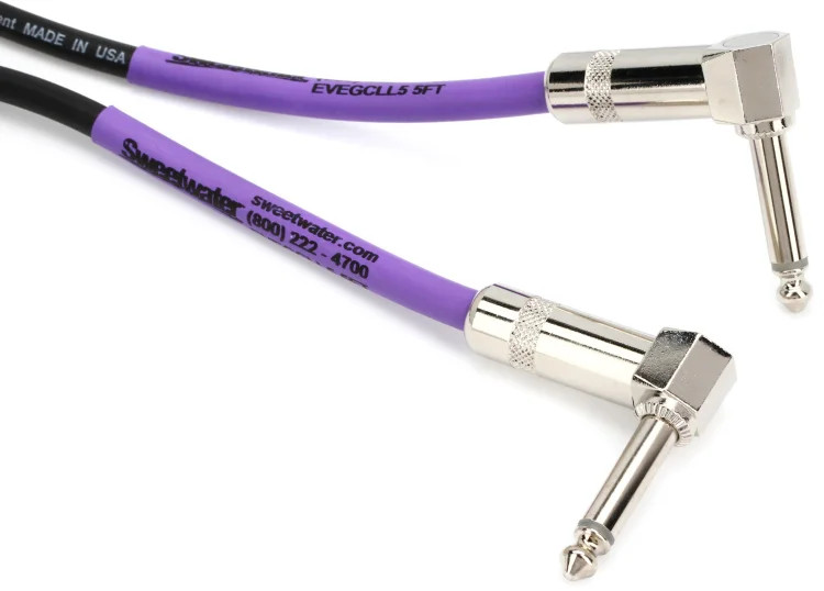 Pro Co EVEGCLL05 Evolution Essense Right-angle to Right-angle Instrument Cable - 4490₽