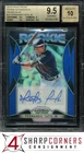 2019 PANINI PRIZM ROOKIE AUTO BLUE #33 FERNANDO TATIS JR. RC BGS 9.5 AUTO 10