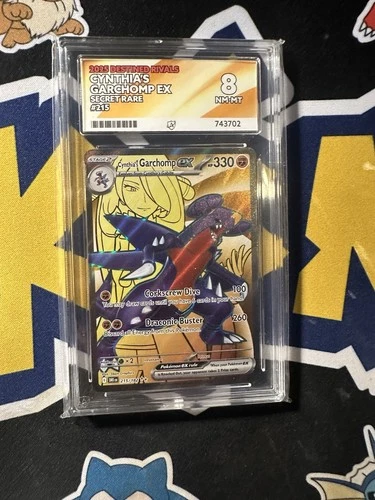 Pokémon TCG Cynthia's Garchomp EX Destined Rivals 215 ACE 8
