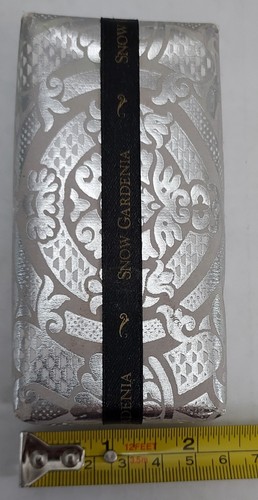 MOR Triple Milled Soap SNOW GARDENIA Luxury Soap 7 oz. New Older Stock - Picture 10 of 10