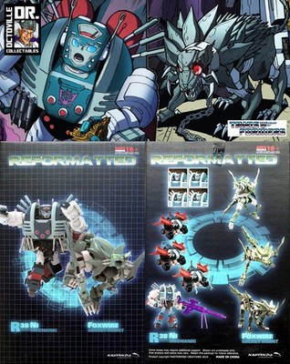 Mastermind Creations Reformatted R-38 Foxwire and Ni / IDW The Pet & Nickel gebraucht