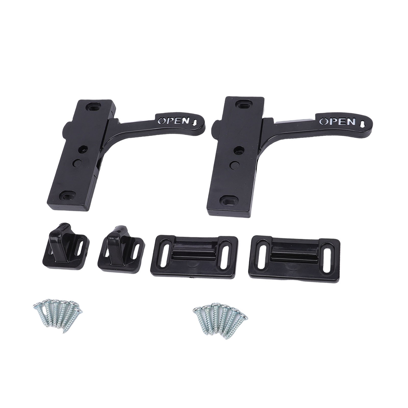 Aluminum RV Screen Door Latch Right Handle Replacement Kit For Travel Trailer
