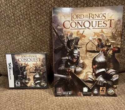 Lord of the Rings Conquest New Factory Sealed USA Nintendo DS with Game Guide
