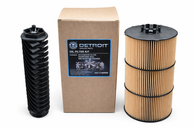 #ad Detroit DD15 Stand Pipe Support amp; OEM Oil Filter Kit– A4721860095 A4731800909 $140.00