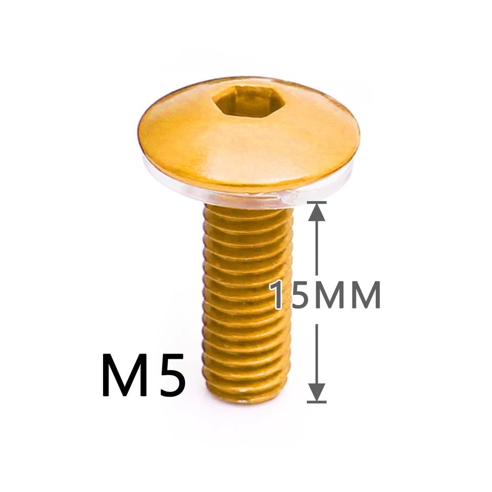 Conjunto de parafusos coloridos para decoração de para-brisa para Suzuki GSXR 600/750 2011-2019 - Imagem 3 de 4