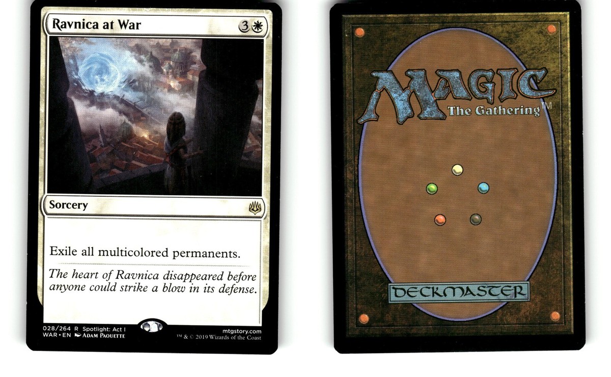 MTG War of the Spark Ravnica at War WAR 028/264 R | eBay
