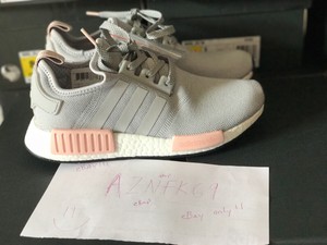 adidas nmd womens grey and pink