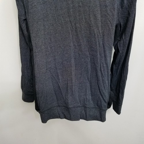 Suéter para hombre On The Byas XL gris negro con cremallera bolsillos manga larga - Imagen 5 de 7