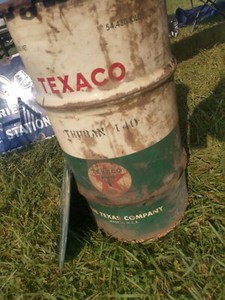 texaco  can  1960s