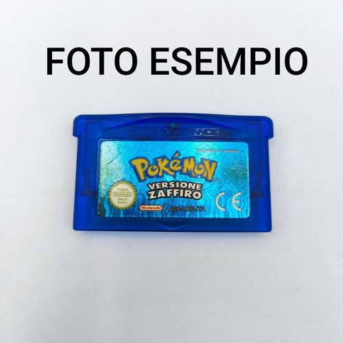 Pokémon Version Saphir – Game Boy Advance – Authentique – Pile Neuve