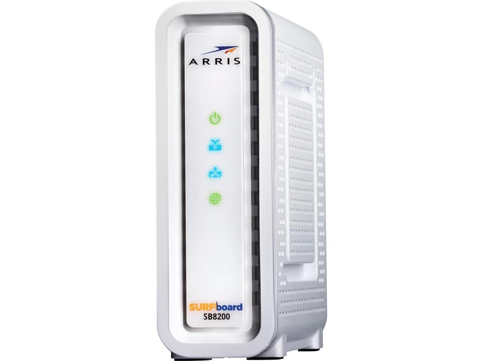 ARRIS SURFboard SB8200 DOCSIS 3.1 white Cable Modem computer Internet gaming - Image 4 of 4