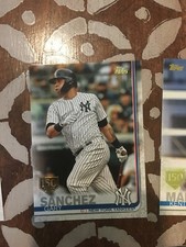 2019 Topps #353 Gary Sanchez 150 Years Stamp