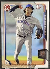 2015 Bowman Prospects Baseball Marcos Molina #BP78 1st Bowman Card New York Mets