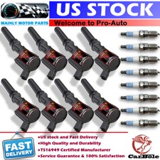 Paquete de 8 bobinas de encendido y bujías para Ford F150 1997-2003 5,4 L 4,6 L/00-2009 4,6 L