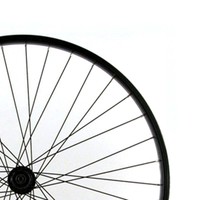 Wilkinson 26x1.75 Front Wheel - Black Single Wall Mtb Rim Wilkinson 26x1.75 Front Wheel - Black Single Wall Mtb Rim