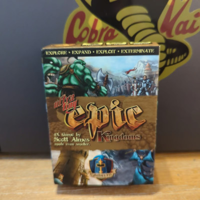 Ultra Tiny Epic Kingdoms (Board Game, 2016) Gamelyn Scott Almes 4x mini NEW open