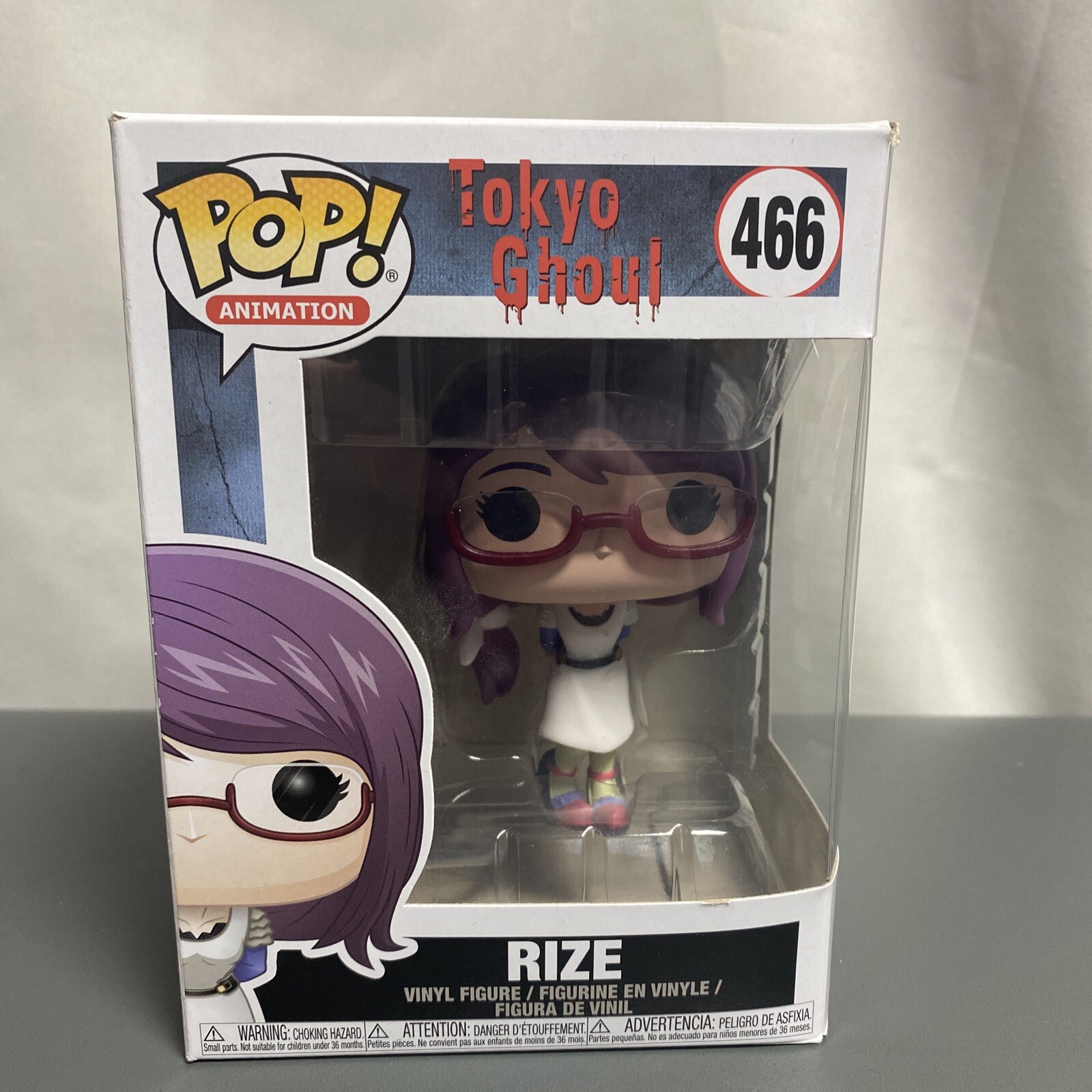 Figura De Vinilo Tokyo Ghoul Rize Pop Funko Pop Animación 466