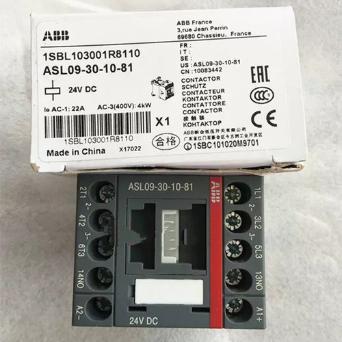 one new ABB AC Contactor ASL09-30-10-81 24VDC Free shipping - Picture 3 of 5