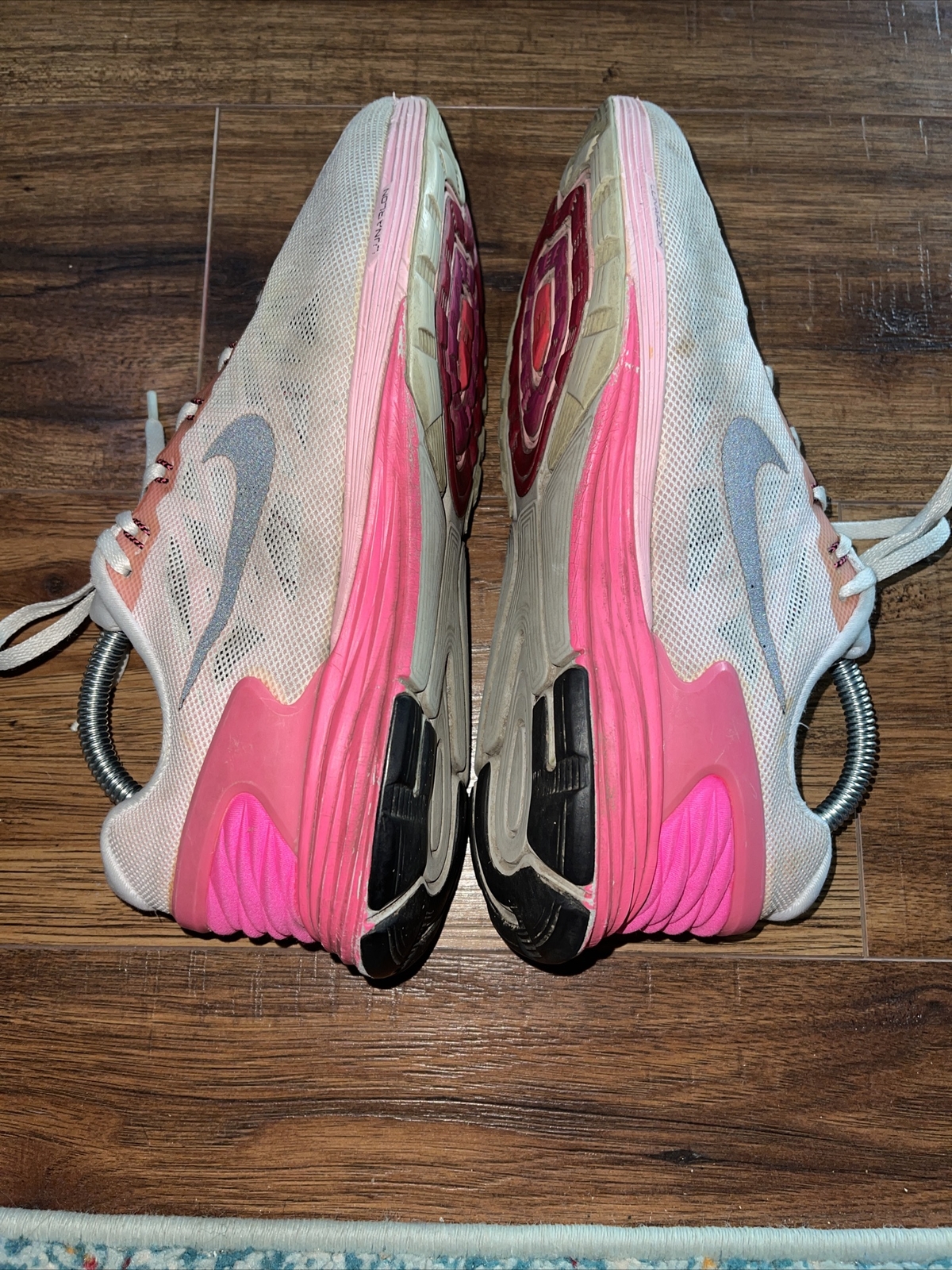 Nike Lunarglide 6 Women's Running Shoe Size 8.5 Pink 654434-106 NO INSOLES image 10